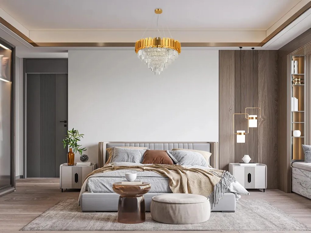 NEDES N2203 PLAZA Kristály Függesztett Lámpa IP20