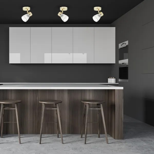 Spotlámpa BEST 1xE14/40W/230V arany