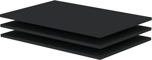 BERNO polcok, 150 cm | Antracit