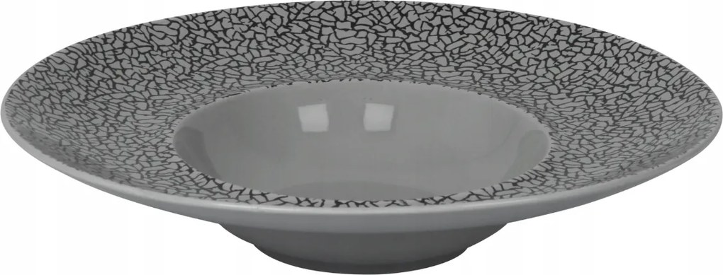 Zina Grey Night Mélytányér Paszta 28 cm Alumínium|Szürke