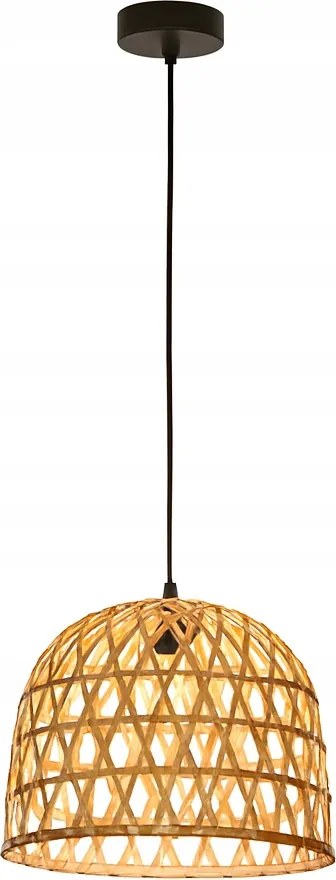 Mennyezeti Lámpa Függő Bambusz Boho Ratan Fa