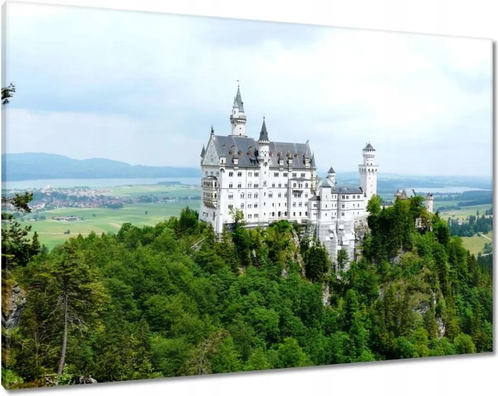 Festmények 100x70 Neuschwanstein kastély