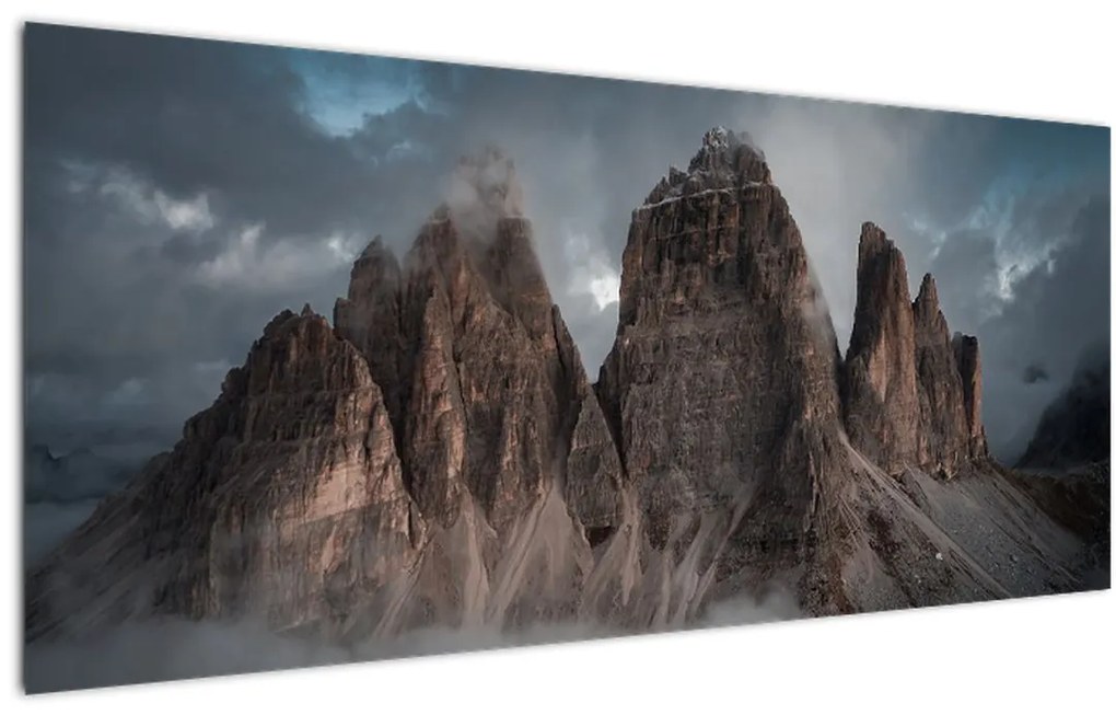 Kép - Három fogak, olasz Dolomitok (120x50 cm)