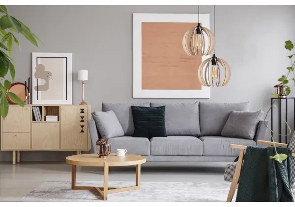 Csillár zsinóron DORO 2xE27/60W/230V