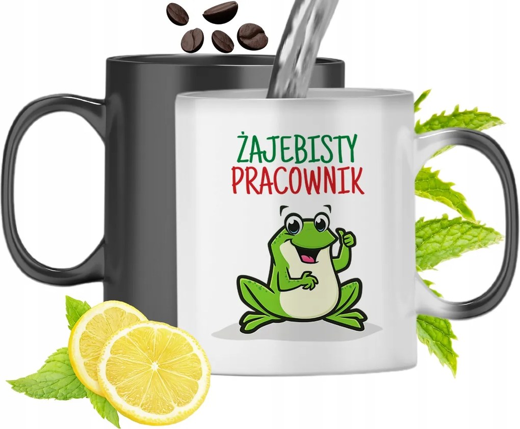 Mágikus Bögre Munkavállalóknak Színváltós, fényképes nyomattal