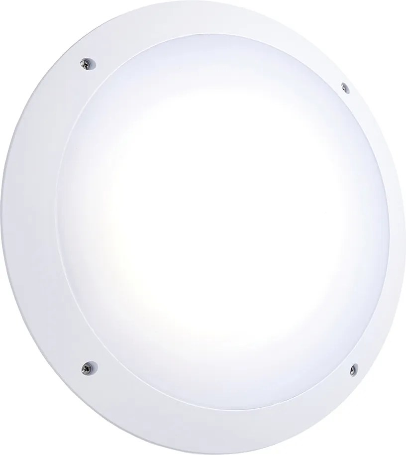 ENDON 78609 SERAN MICROWAVE Modern Kültéri Fali Lámpa Matt Fehér, Opál LED IP44