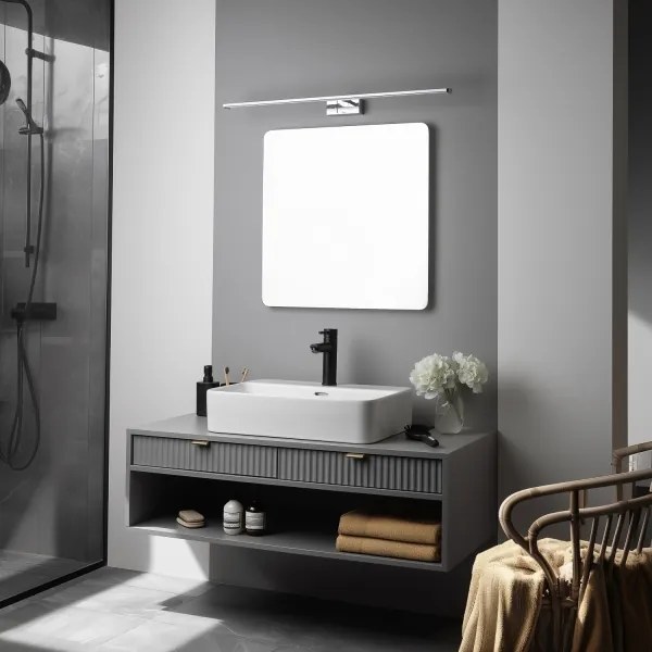 BATH DELUXE 28-017-03-02-02 - Mosdócsap RINGSTED 17,8 cm matt fekete