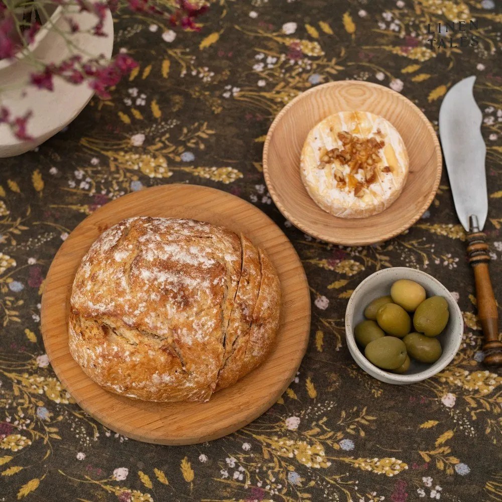 Len asztalterítő 140x250 cm Woodland – Linen Tales