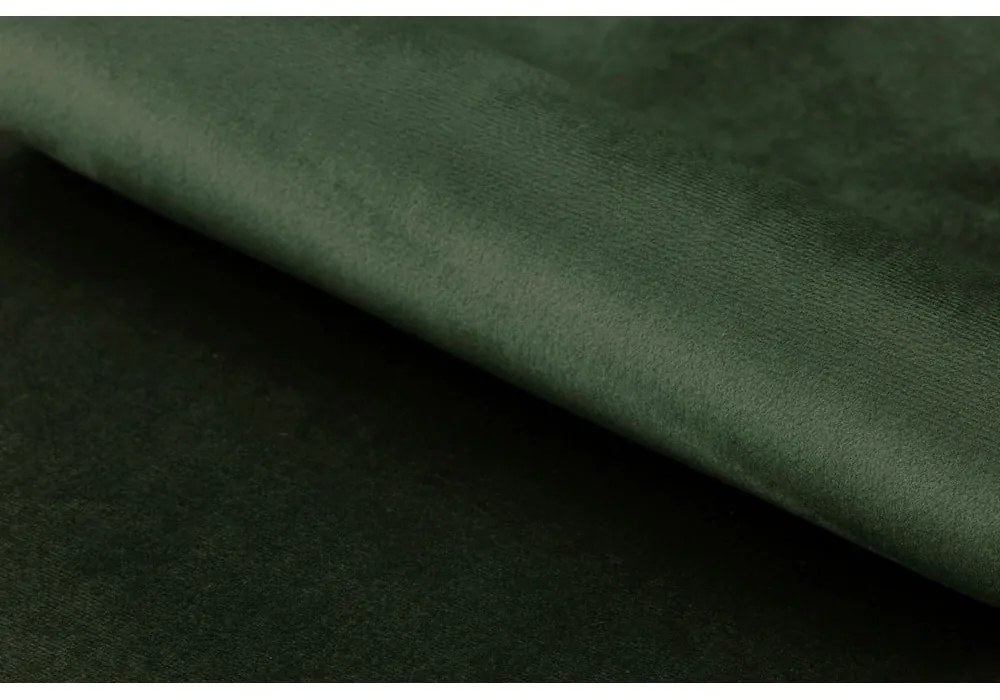 Center zöld bársony fotel - Actona