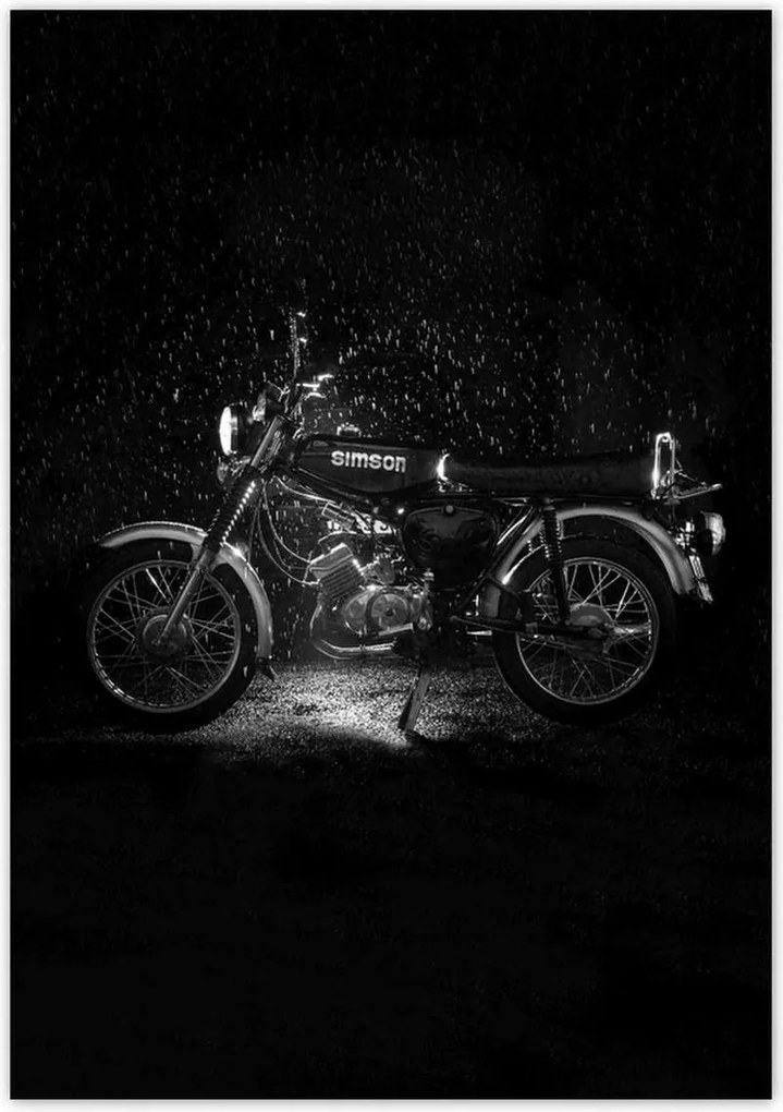 Poszterek 70x100 Simson S51 Négysebességes Simson négyszögletes