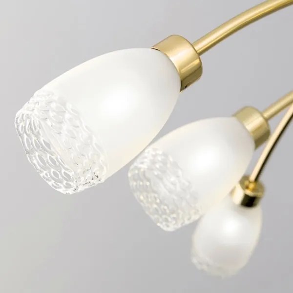 Orion - CARLA rúddal szerelt csillár 8xG9/28W/230V arany