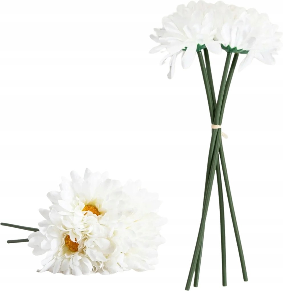 Dekoratív művirág csokor fehér 30 cm Lieger Homla