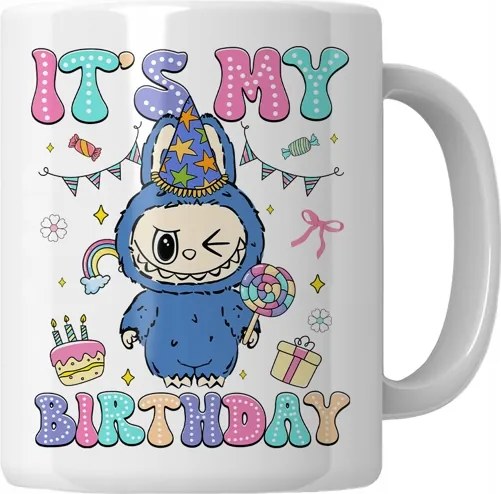 Labubu Birthday Bögre 1 Ajándék Neki Lánya 18-99