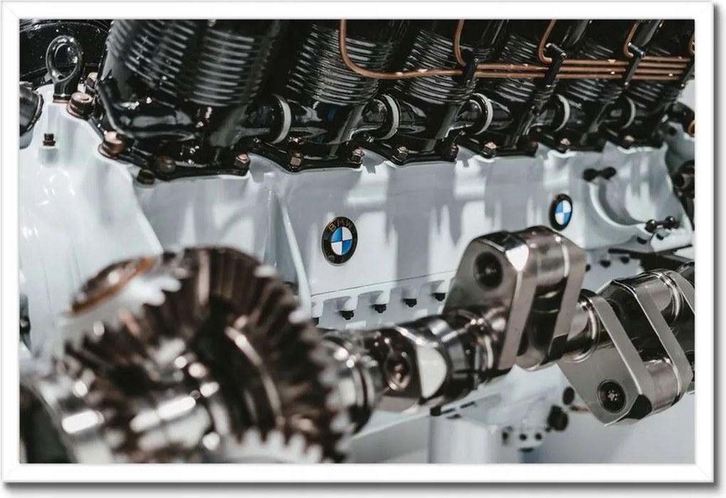Poszterek keretben 60x40 Bmw motor barkács