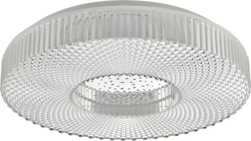 DAR LIGHTING CIM5008 CIMONA Kerek Mennyezeti Lámpa Átlátszó LED IP20
