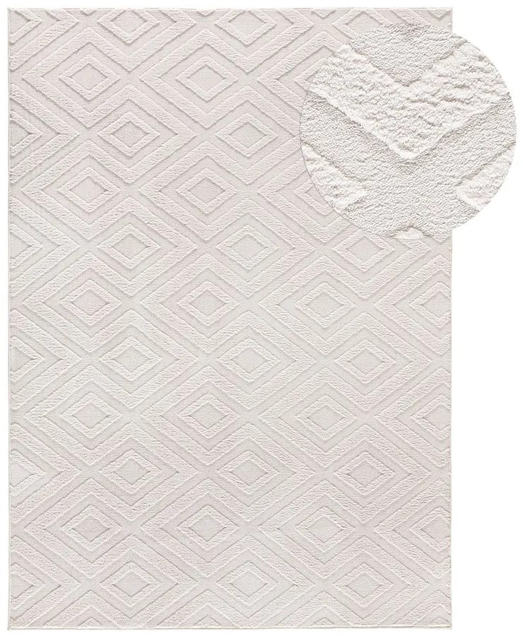 Krémszínű szőnyeg 160x230 cm Estilo – Universal