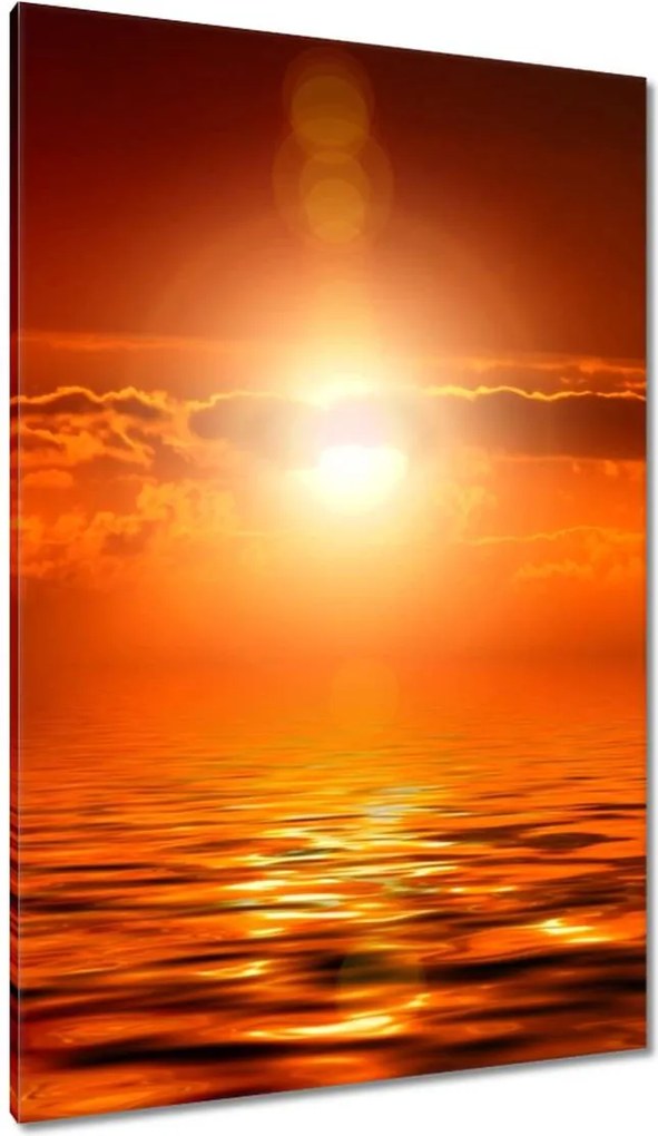 Vászonkép 80x120 Napfelkelte az óceán felett