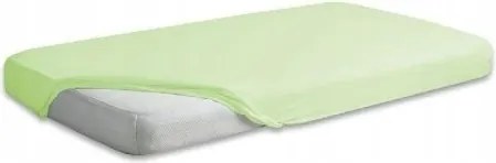 Vízhatlan És Légáteresztő Gumis Lepedő 90x200 Jersey Zöld
