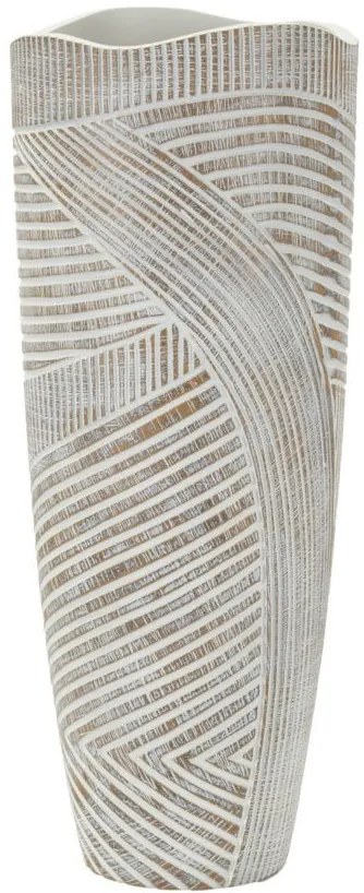 Váza gyanta fa ø 18x45cm