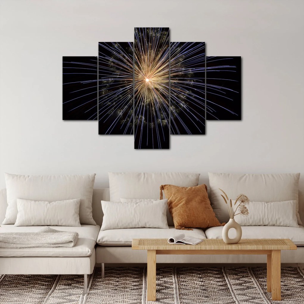 Tűzijáték képe (150x105 cm)