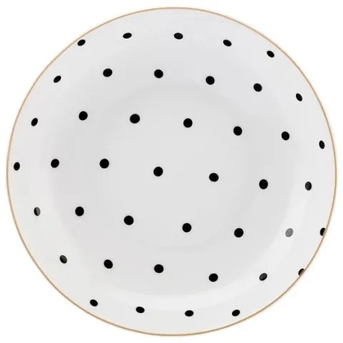 24 darabos színes porcelán étkészlet