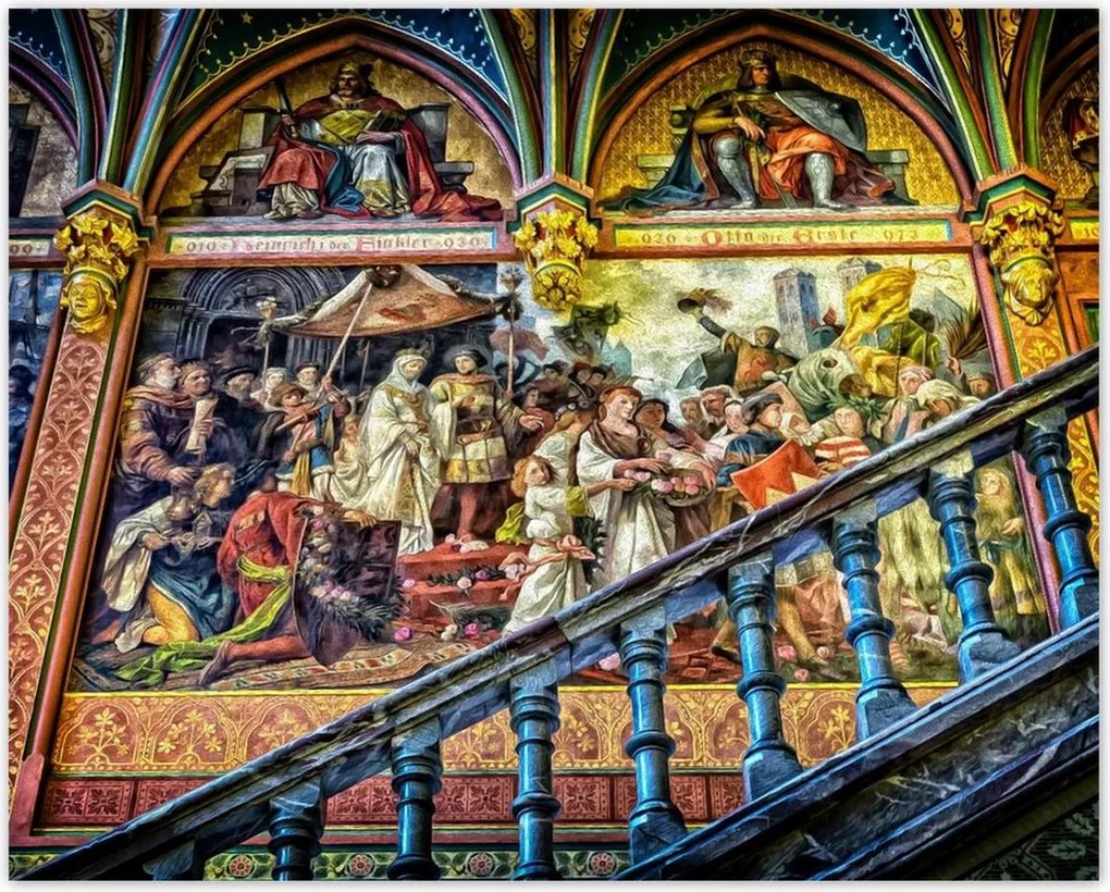 Poszterek 50x40 Gyönyörű falfestmény