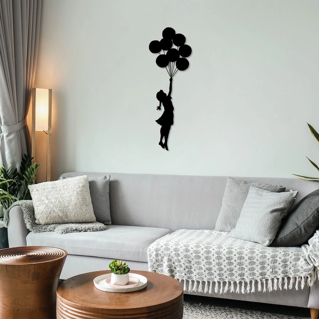 Fém fali dekoráció, Banksy - 12