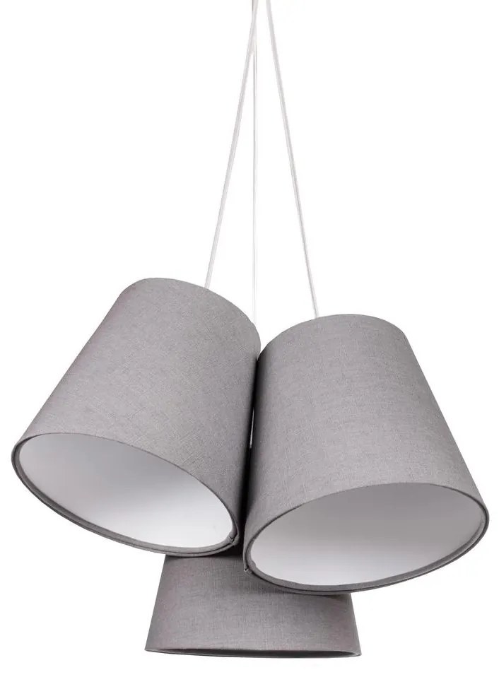 Csillár zsinóron AMBROSIA 3xE27/60W/230V