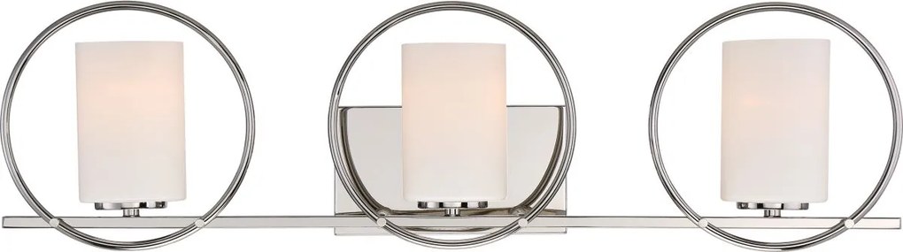 Quoizel modern fali lámpa parallel polírozott nikkel elsqzs-prl8603pk IP44