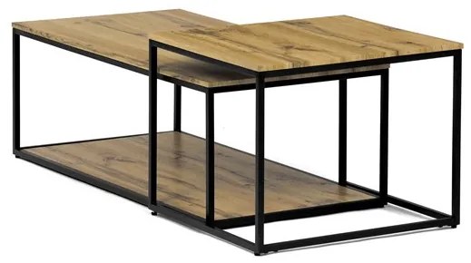Dohányzóasztal 100 × 50 × 35 cm MDF vadtölgy CT-X7123 OAK