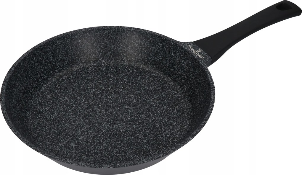 Zwieger Black Stone Gránit Serpenyő 28 CM Indukciós Gáz Greblon