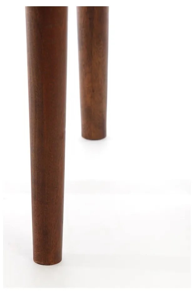 Akácfa kerek tárolóasztal ø 49 cm Qiano – Light & Living