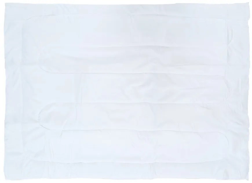 Nyári steppelt paplan 140x200 cm párnával 70x90 cm ECONOMY PEACH, fehér