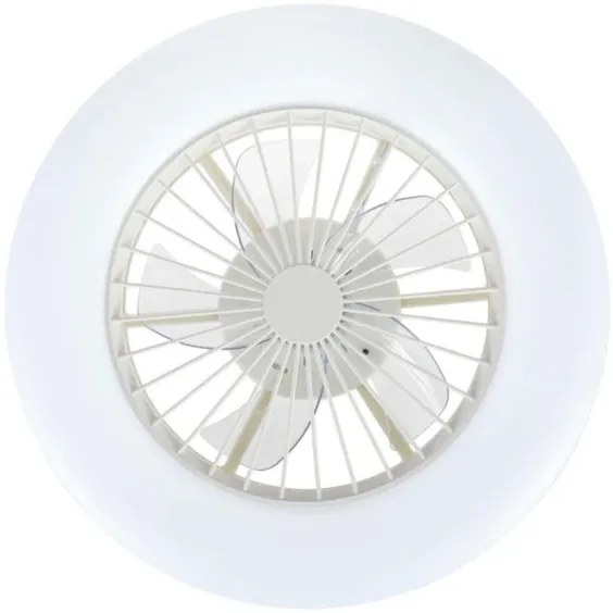 Lucci Air 513200 - LED Dimmelhető lámpa ventilátorral OSLO LED/20W/230V fehér + távirányító