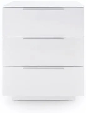 Éjjeliszekrény ROCKY XXL fehér