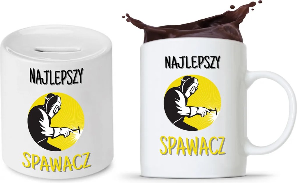 Hegesztő Készlet Ajándék Bögre Persely fényképes nyomtatással