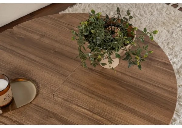 LUVIA dohányzóasztal, dió