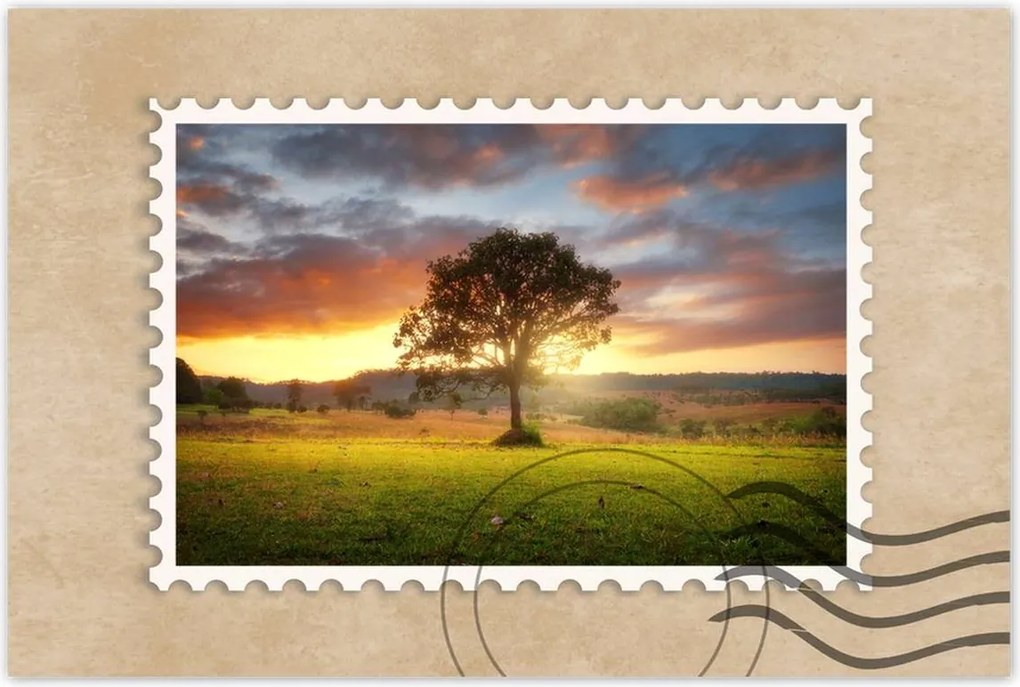 Poszterek 120x80 Varázslatos tájkép