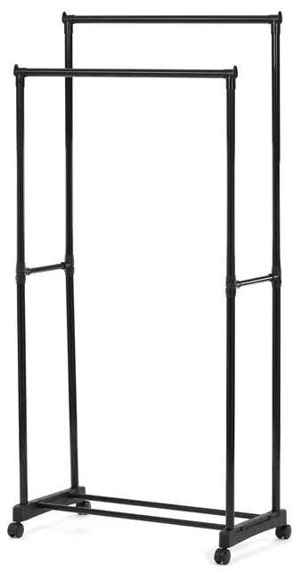 Fekete Fém Ruhafogas. GD-164 BK