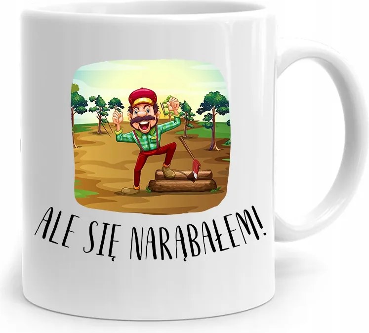 Favágónak Ajándék Bögre De Jól Éreztem Magam! fényképes nyomattal