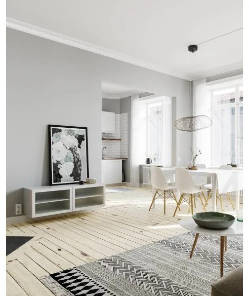 ByRydens 4201250-4002 - LED Csillár zsinóron HAYDEN LED/15W/230V fekete