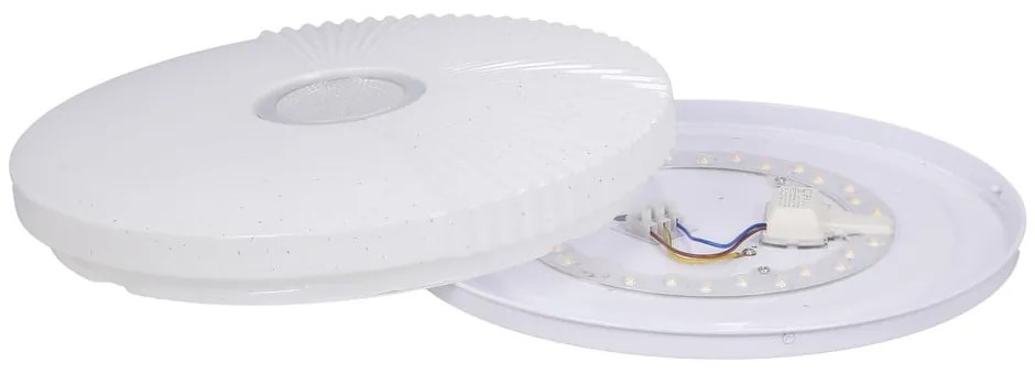 Fehér LED mennyezeti lámpa 38x38 cm Sunny – Candellux Lighting