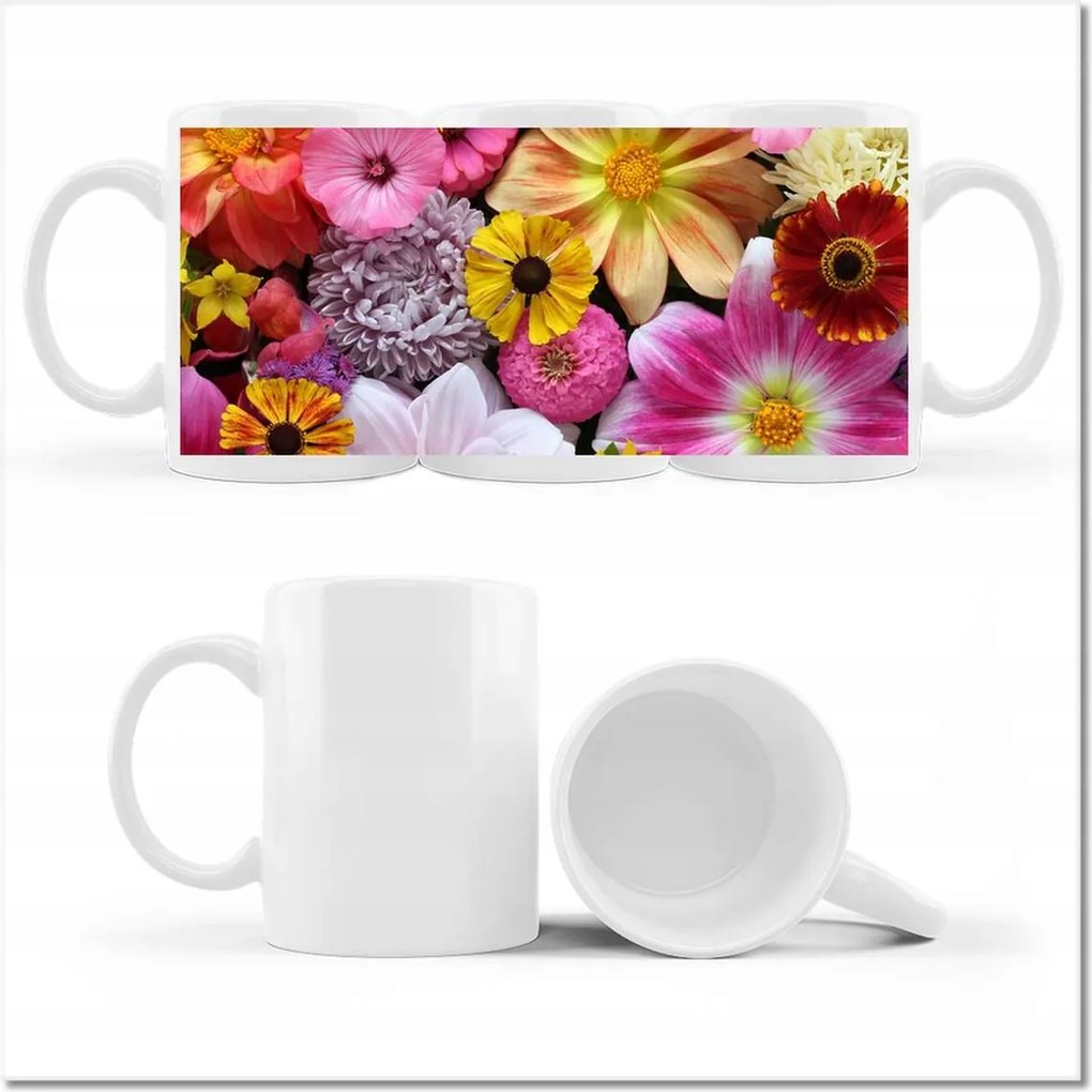 Fényképes bögre Virágos kompozíció Virág