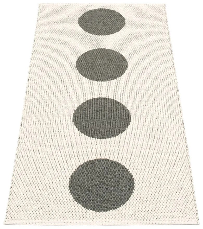 Sötétszürke kültéri-beltéri futószőnyeg 70x150 cm Vera Charcoal – Pappelina