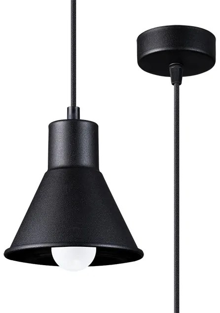 SOLLUX SL-0985 TALEJA Egyágú Függesztett Lámpa Fém E27 IP20