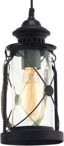 EGLO 49213 BRADFORD Vintage Függesztett Lámpa E27 IP20