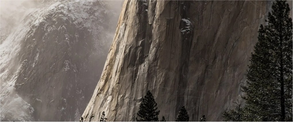 A Yosemite Valley Nemzeti Park, USA (120x50 cm)