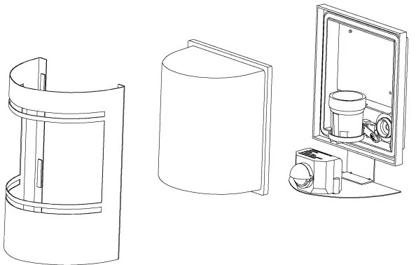 Eglo 99565 - Kültéri fali lámpa CERNO 1xE27/40W/230V IP44