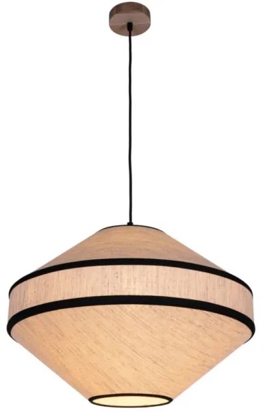 Spot-Light 16991174 - Zsinóros csillár AMIGO 1xE27/60W/230V tölgy