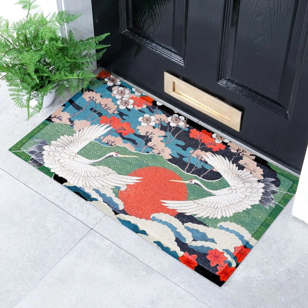 Lábtörlő 40x70 cm Japanese Bird – Artsy Doormats